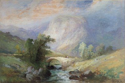 Paysage du Lake District - William Edward Stott